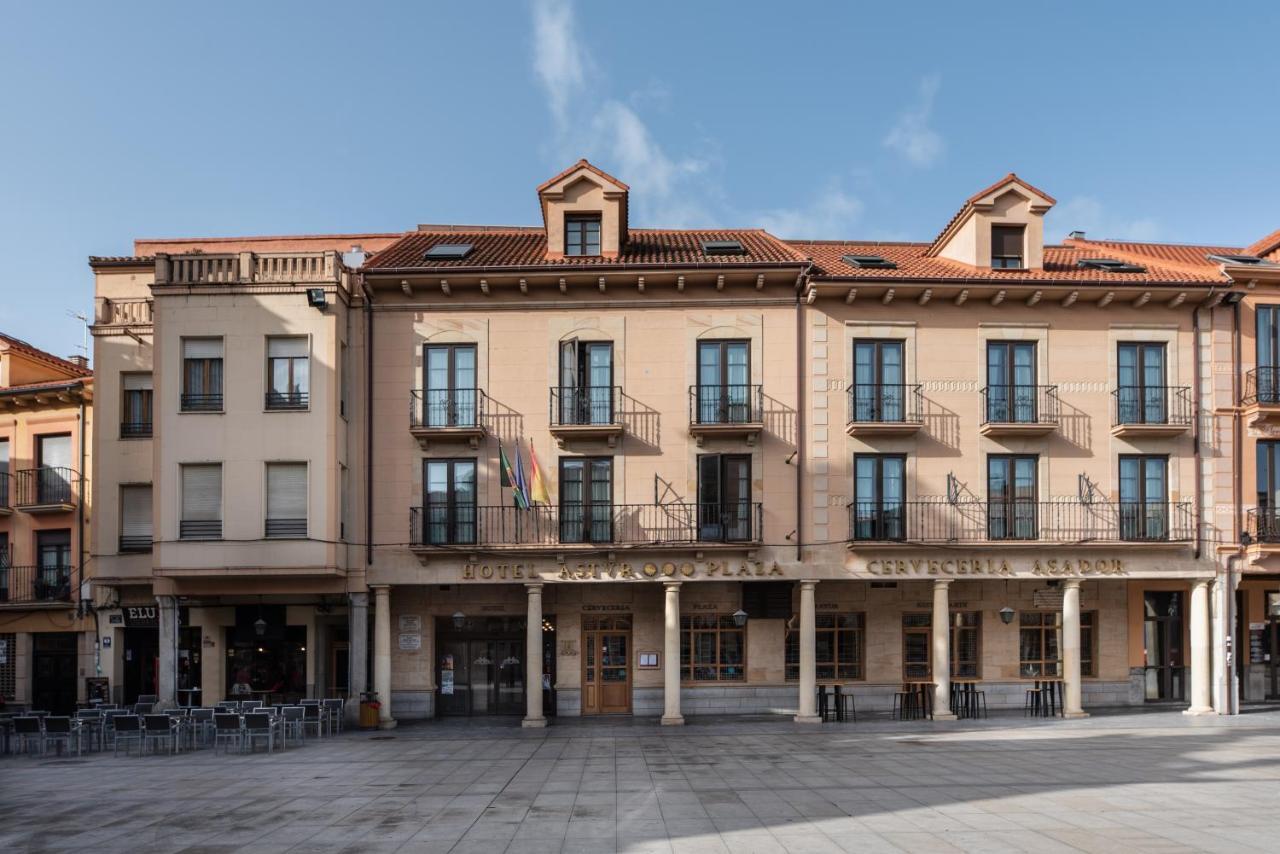 Exe Astur Plaza Hotel Astorga Exterior foto