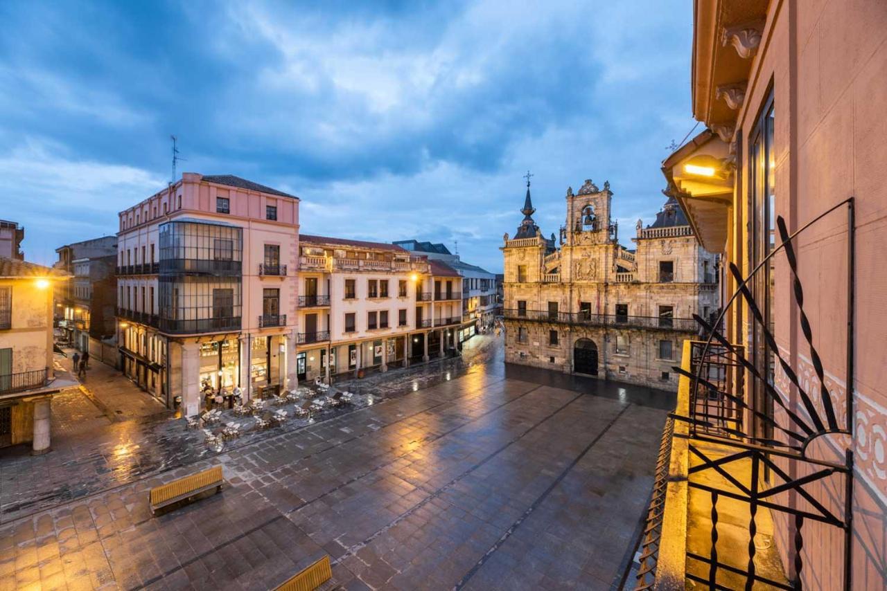 Exe Astur Plaza Hotel Astorga Exterior foto